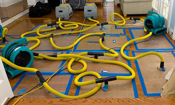 Professional Flood Damage Restoration technician working in Felton, PA